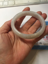 Load image into Gallery viewer, 57.5mm certified Type A 100% Natural light purple yellow brown Jadeite Jade bangle BS132-4014
