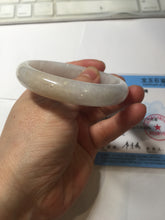 Load image into Gallery viewer, 57.5mm certified Type A 100% Natural light purple yellow brown Jadeite Jade bangle BS132-4014
