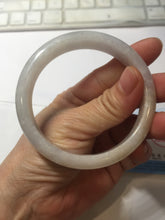 Load image into Gallery viewer, 57.5mm certified Type A 100% Natural light purple yellow brown Jadeite Jade bangle BS132-4014
