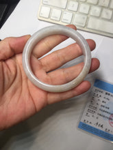 Load image into Gallery viewer, 57.5mm certified Type A 100% Natural light purple yellow brown Jadeite Jade bangle BS132-4014
