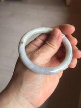 Load image into Gallery viewer, 51.5mm Certified 100% Natural Type A Light Brown Purple Round-Cut Jadeite Jade Bangle PC209-6215
