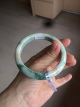 Load image into Gallery viewer, 59.3mm Certified 100% natural Type A sunny green/brown jadeite jade bangle BH38-4359
