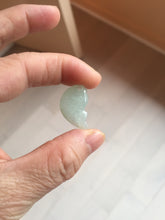 Load image into Gallery viewer, 100% Natural type A clear/ sunny green/ purple jadeite jade 3D fish Pendant BL71
