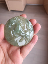 Load image into Gallery viewer, 100% Natural type A green jadeite Jade horse pendant worry stone AA28
