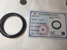 Load image into Gallery viewer, 62mm 100% Natural dark green/black meteorite Stellar Night sky nephrite bangle HT120-1016
