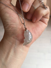 Load image into Gallery viewer, 100% Natural type A clear/ sunny green/ purple jadeite jade 3D fish Pendant BL71
