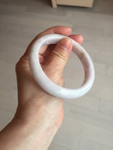 Load image into Gallery viewer, 60mm Certified Type A 100% Natural sunny green/white/purple Jadeite Jade bangle BL4-0367

