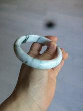 Load image into Gallery viewer, 59.5mm Certified 100% natural type A green white/light purple jadeite jade bangle AT86-9566
