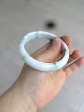 Load image into Gallery viewer, 59.5mm Certified 100% natural type A green white/light purple jadeite jade bangle AT86-9566

