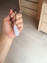 Load image into Gallery viewer, Type A 100% Natural white/green/purple Four Seasons Fortune Beans jadeite jade pendant group BK101
