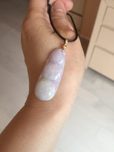 Load image into Gallery viewer, Type A 100% Natural white/green/purple Four Seasons Fortune Beans jadeite jade pendant group BK101
