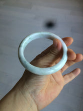 Load image into Gallery viewer, 59.7mm Certified 100% natural type A green white/light purple jadeite jade bangle AT84-9537
