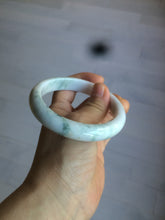 Load image into Gallery viewer, 59.7mm Certified 100% natural type A green white/light purple jadeite jade bangle AT84-9537
