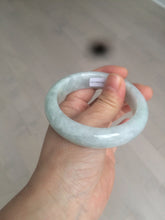 Load image into Gallery viewer, 54.9mm certified 100% natural Type A light green chubby jadeite jade bangle BK76-3784
