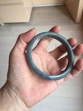 Load image into Gallery viewer, 62.2mm Certified Type A 100% Natural dark green/purple/blue/gray/black Guatemala Jadeite bangle AZ143-6427
