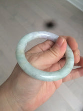 Load image into Gallery viewer, 51.5mm 100% natural Type A green/purple/yellow(FU LU SHOU) chubby jadeite jade bangle BK73-5807
