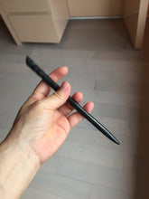 Load image into Gallery viewer, 18cm 100% Natural black Xiu Jade (Serpentine) Hairpin AW67
