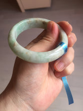 Load image into Gallery viewer, 51.8mm Certified type A 100% Natural sunny green Jadeite Jade bangle E45-0216

