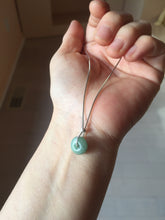 Load image into Gallery viewer, 9.5-13.5mm Type A 100% Natural light green yellow brown Jadeite Safety Guardian Button abacus bead donuts pendant PF40 Add on item
