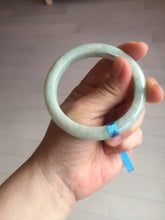 Load image into Gallery viewer, 54.6mm certified 100% natural Type A sunny green jadeite jade bangle E47-0222

