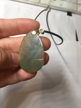 Load image into Gallery viewer, Type A 100% Natural  Light Green gray (淡油冰)Jadeite Jade Loyalty Protection Fortune Dog Pendant  PC236
