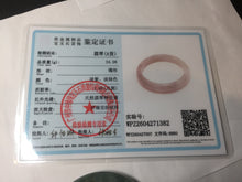 Load image into Gallery viewer, 50.5mm certified 100% natural Type A light oily dark green purple gray watermelon rind (瓜油青) jadeite jade bangle PC247-1382
