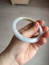 Load image into Gallery viewer, 58mm Certified Type A 100% Natural white/light purple/yellow/brown (FU Lu SHOU)Jadeite Jade bangle BM50-7039
