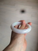 Load image into Gallery viewer, 57.5mm Certified 100% natural Type A sunny green/purple jadeite jade bangle AX90-1457
