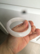 Load image into Gallery viewer, 57.5mm Certified 100% natural Type A sunny green/purple jadeite jade bangle AX90-1457
