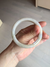 Load image into Gallery viewer, 57.5mm Certified Type A 100% Natural white/yellow/brown (golden sand) Jadeite Jade bangle BM52-7050

