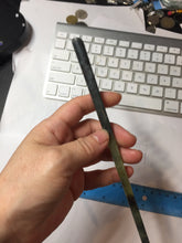 Load image into Gallery viewer, 19.5cm 100% Natural black dark green ink painting(水墨画) Xiu Jade (Serpentine) Hairpin AW64
