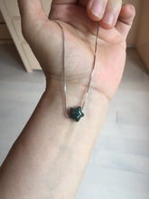 Load image into Gallery viewer, 10-10.5mm 100% Natural type A green dark green blue black gray 3D Guatemala Jadeite Jade star pendant group BS140 add on item
