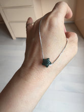 Load image into Gallery viewer, 10-10.5mm 100% Natural type A green dark green blue black gray 3D Guatemala Jadeite Jade star pendant group BS140 add on item
