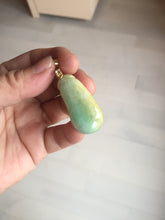 Load image into Gallery viewer, 100% natural type A sunny  green yellow blessed melon 福瓜) Jadeite Jade pendant group PB52
