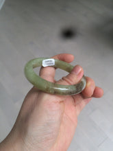 Load image into Gallery viewer, 51.7mm certified Type A 100% Natural yellow/sugar brown flying snow and dandelions nephrite Jade bangle HE78-0462
