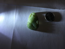 Load image into Gallery viewer, Type A 100% Natural Light Green-Gray (淡油冰) Jadeite Jade Tiger Pendant – Courage, Strength &amp; Protection PC242
