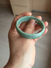 Load image into Gallery viewer, 51.7 mm Type A 100% Natural bean green thin style Jadeite Jade bangle PH162
