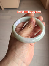 Load image into Gallery viewer, 51-59mm Type A 100% Natural light green/yellow/white  Jadeite Jade bangle group GL30 Add-on items, not for sale alone.
