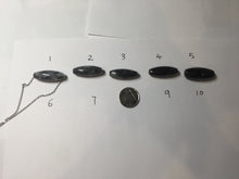 Load image into Gallery viewer, 100% Natural black/white WuJi(乌鸡) jadeite jade Olives shape dzi bead(heaven's bead 天珠) Pendant bracelet group PF49
