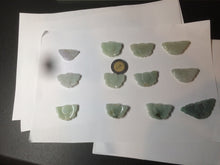 Load image into Gallery viewer, 100% Natural light green 3D Jadeite Jade butterfly pendant KS99
