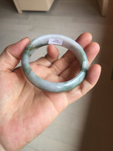 Load image into Gallery viewer, 54mm Certified Type A 100% Natural dark green purple(苏堤绕绿) Jadeite Jade bangle PC103-9161
