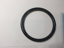 Load image into Gallery viewer, 58.8mm Type A 100% Natural dark green/black/blue/gray with flying snow Guatemala slim round cut Jadeite bangle PJ44-0687
