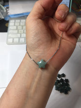 Load image into Gallery viewer, 10-10.5mm 100% Natural type A green dark green blue black gray 3D Guatemala Jadeite Jade star pendant group BS140 add on item
