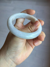 Load image into Gallery viewer, 54.5mm Certified Type A 100% Natural white purple Jadeite bangle AY130-6662
