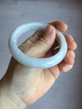 Load image into Gallery viewer, 54.5mm Certified Type A 100% Natural white purple Jadeite bangle AY130-6662
