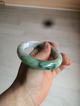 Load image into Gallery viewer, 57.5mm Certified 100% natural Type A sunny green/purple jadeite jade bangle AY50-4124
