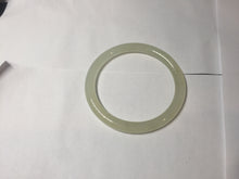 Load image into Gallery viewer, 51.3mm Certified 100% Natural icy watery yellow crystal sugar (黄冰糖) nephrite jade bangle HN139-3370
