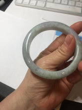 Load image into Gallery viewer, 55.5mm certified 100% natural Type A green purple red round cut jadeite jade bangle AA96-9152
