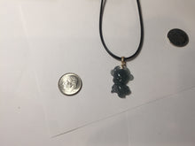 Load image into Gallery viewer, 100% natural type A icy watery light green blue gray Guatemala jadeite little Calf Pendant to the Heart pendant PE28
