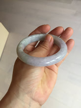 Load image into Gallery viewer, 54mm Certified Type A 100% Natural light green purple Jadeite Jade bangle PC98-9150
